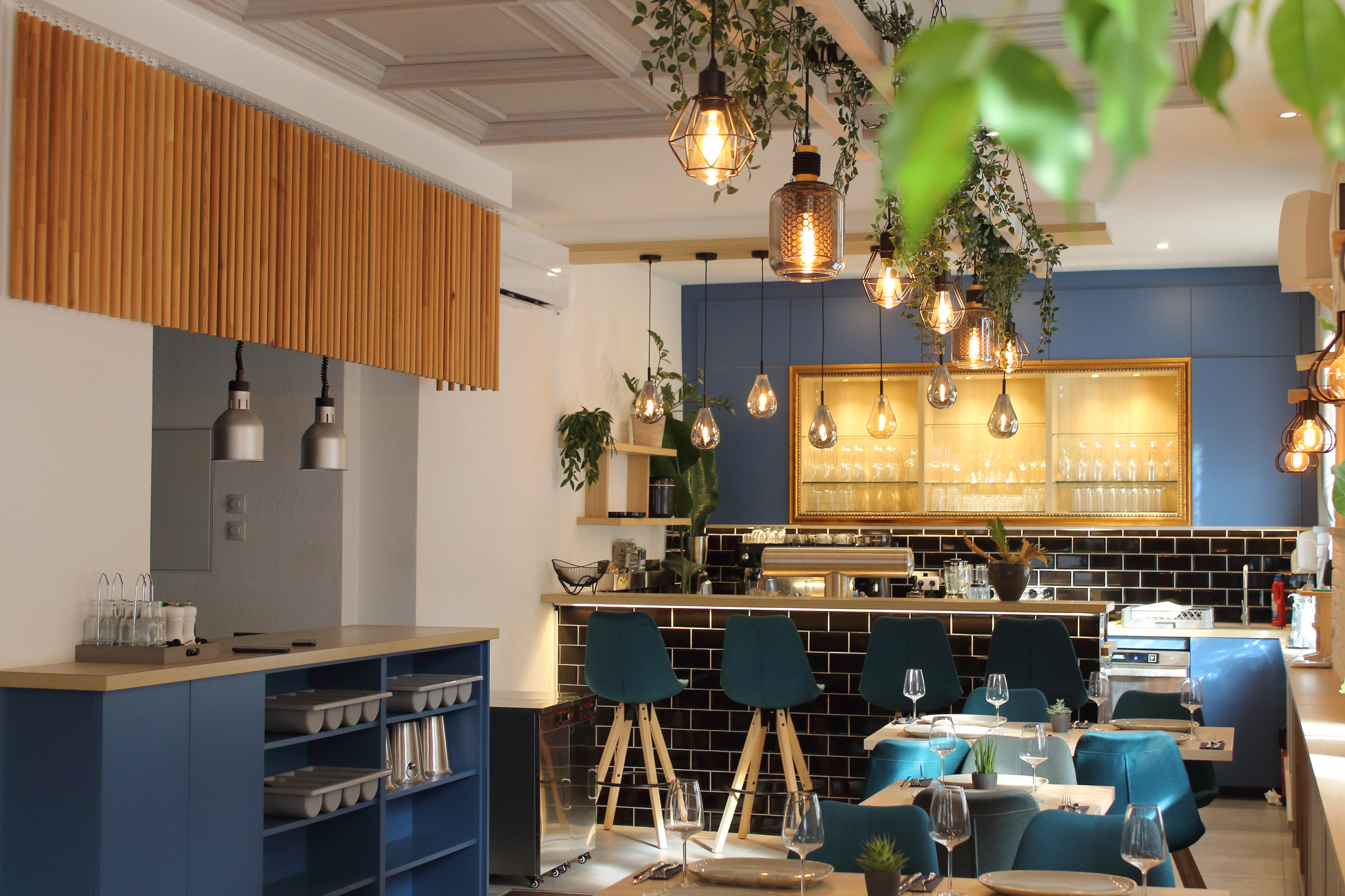 Buffet style catering with various Indian dishes